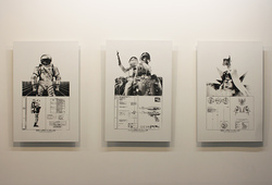 "Lapan Studies" Installation View 