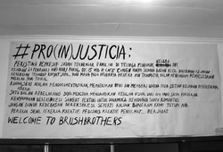 #PRO(IN)JUSTICIA (Hand written by Mufti Priyanka a.k.a Amenkcoy)