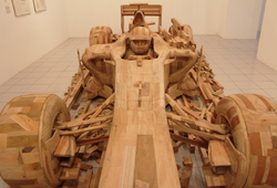 Play Wood Installation (Detail 1)
