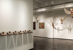 "The World And I" Installation view #1