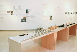 "The Life And The Chaos: Objects, Images And Words" installation view #1