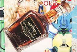 Jeff Koons and Jack Daniels