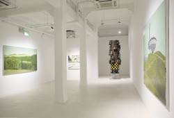 "Plugged" Installation View