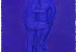 Art History: Blue on Blue #3