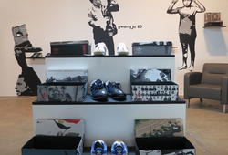"The Shoes Diary: Adidas Tragedy Series" Installation View