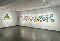 "On Traces" Installation View #1