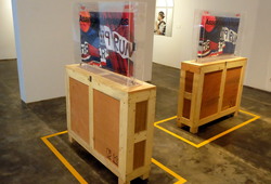 Compressed Object of Commodification 1&2 (Installation View)