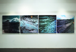 Installation View of The City of Ashes