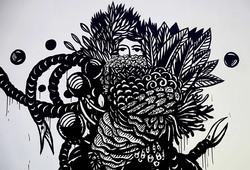 Middle of Now | Here - Eko Nugroho's Mural in Honolulu Biennal