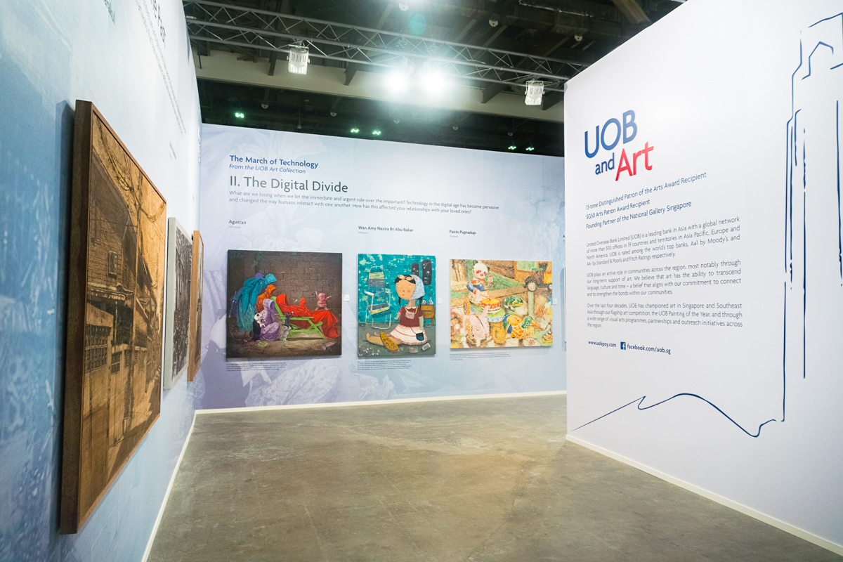 UOB Artspace at Art Stage Singapore 2018